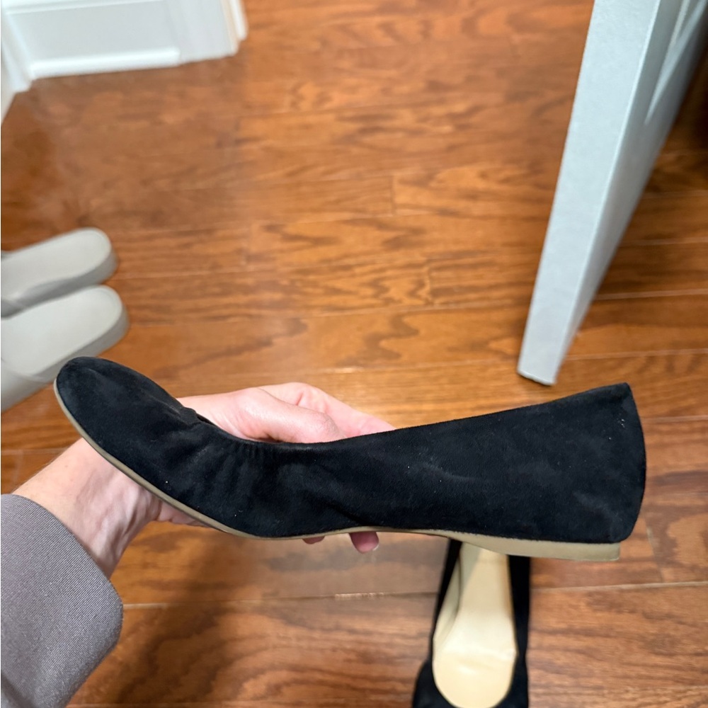 J. Crew Black Suede Ballet Flats - Picture 3 of 8
